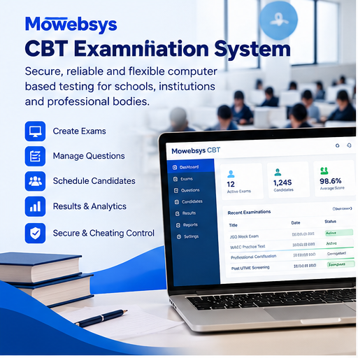 Mowebsys CBT Examination System