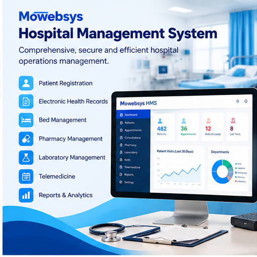Mowebsys Hospital Management System